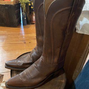 Lucchese Ant Peanut Brittle Leather Boot- New with box!